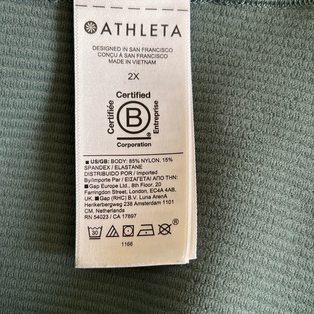 Athleta Full Zip Salutation Ribbed Jacket in Oxid… - image 8